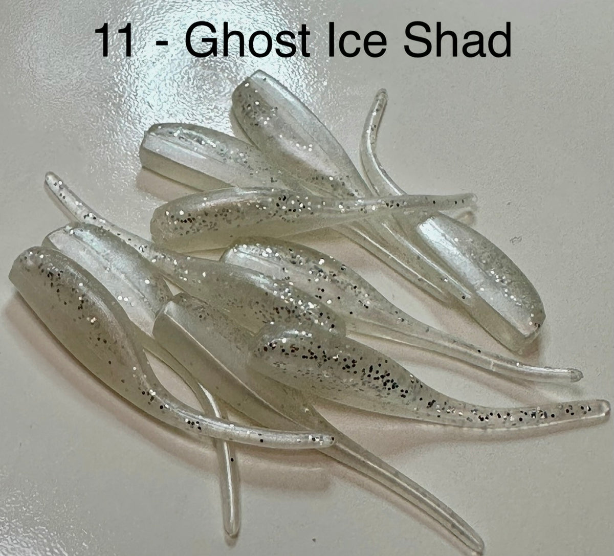 Bobbie Garland Style Crappie Baits 10 Pack Pick Your Color Soft Plastic Grubs