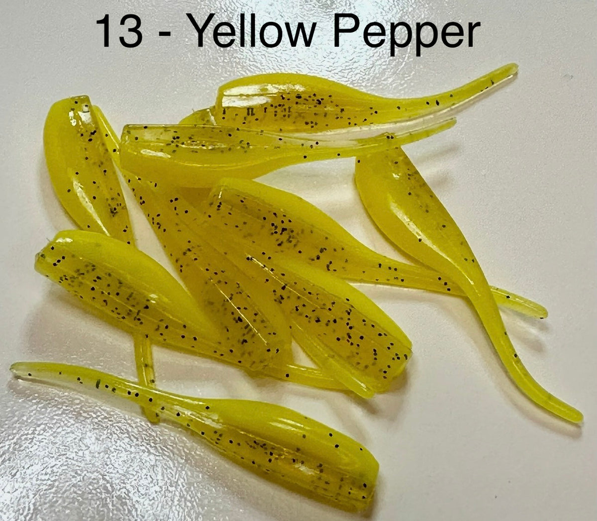 Bobbie Garland Style Crappie Baits 10 Pack Pick Your Color Soft Plastic Grubs