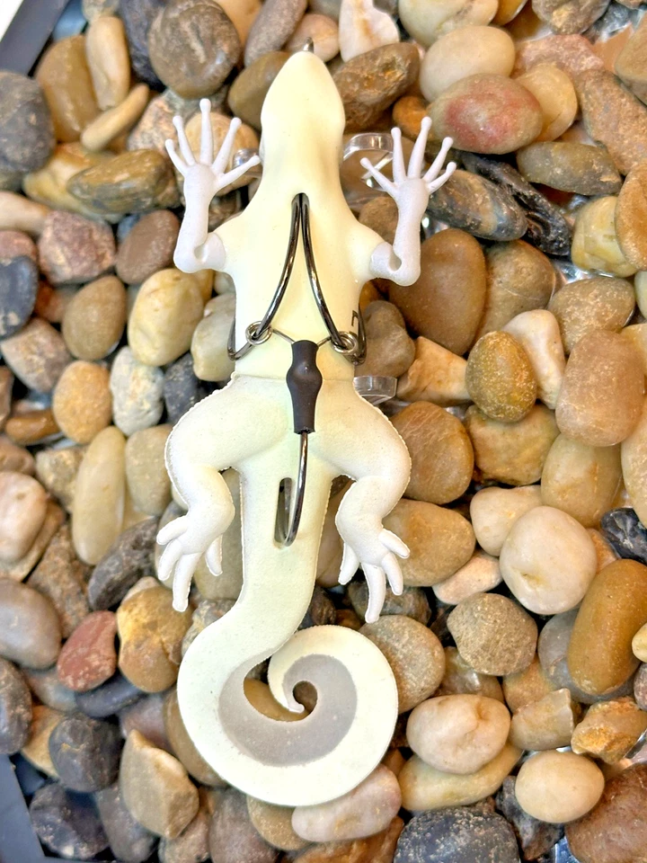 5.25" Skitter Lizard 3/4 oz Creature Lure Bass Fishing Weedless Lunkerhunt BASS