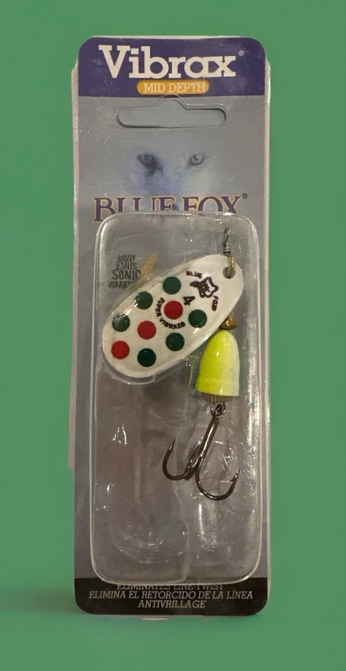 Blue Fox Vibrax Spinner 3 Pack Size 4 “Mixed Conditions Colors” Kit Trout / Bass
