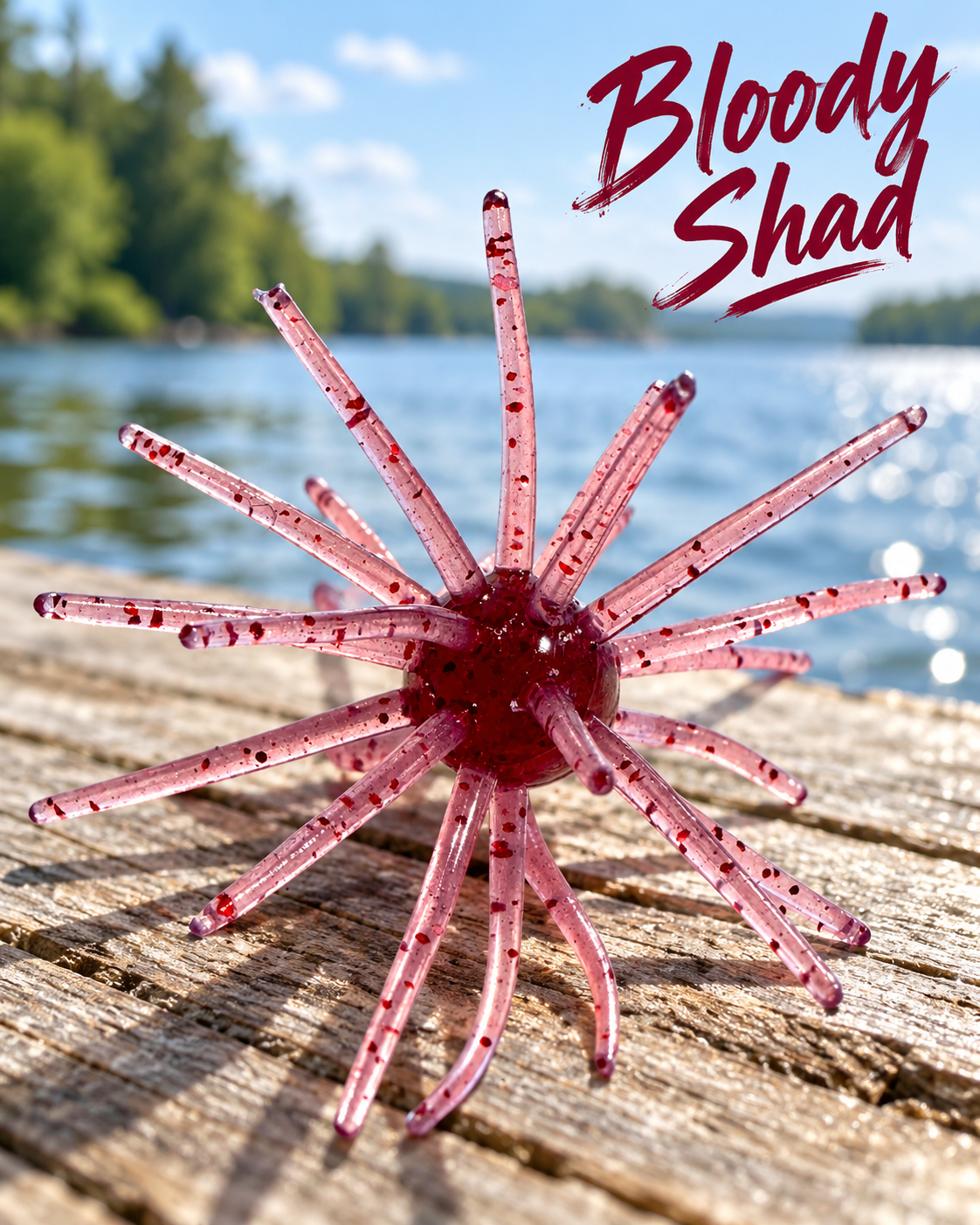 6mm Mini Urchin Bombs 30pc TPE Crappie Lure Kit The Outdoor Shack
