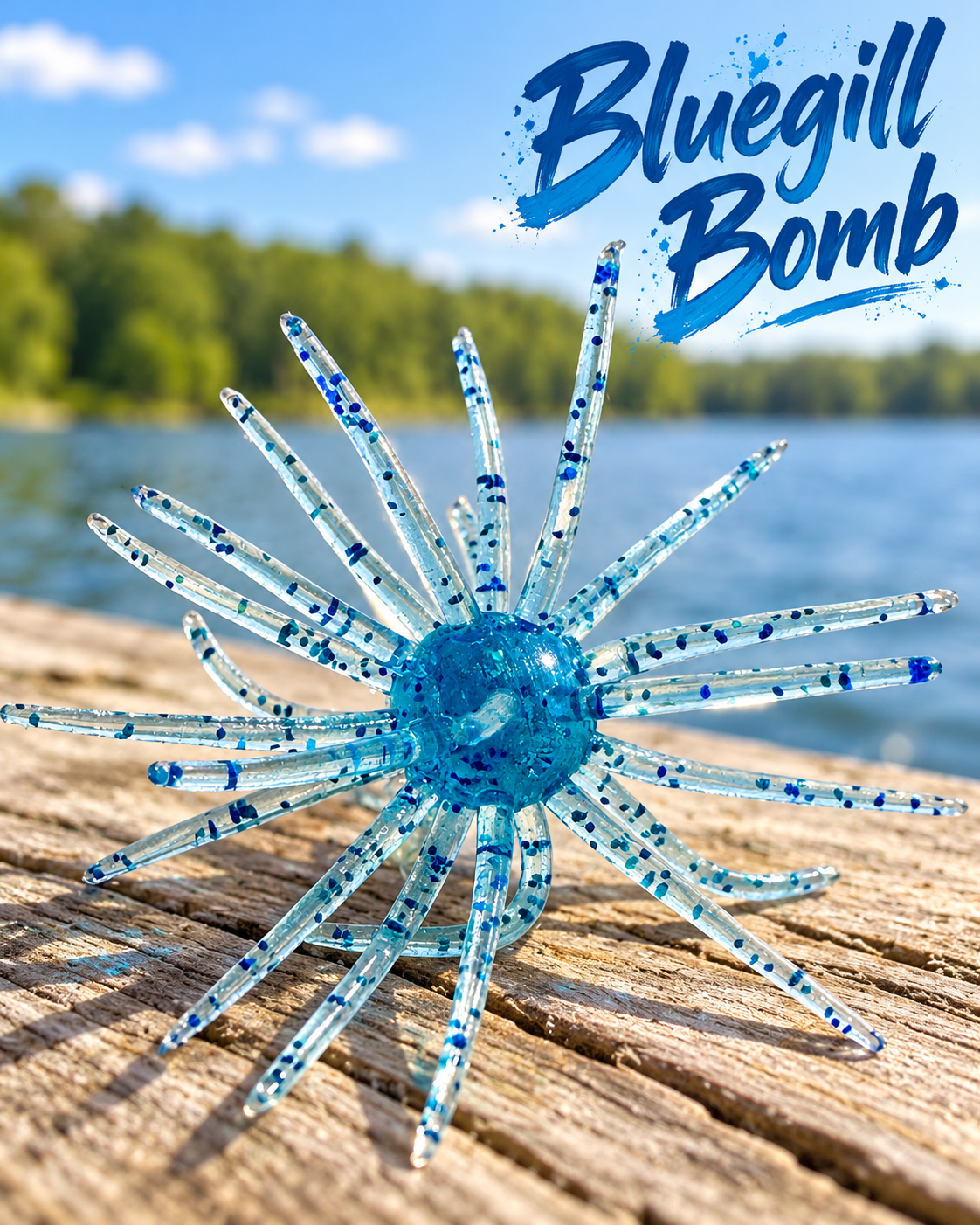 6mm Mini Urchin Bombs 30pc TPE Crappie Lure Kit The Outdoor Shack