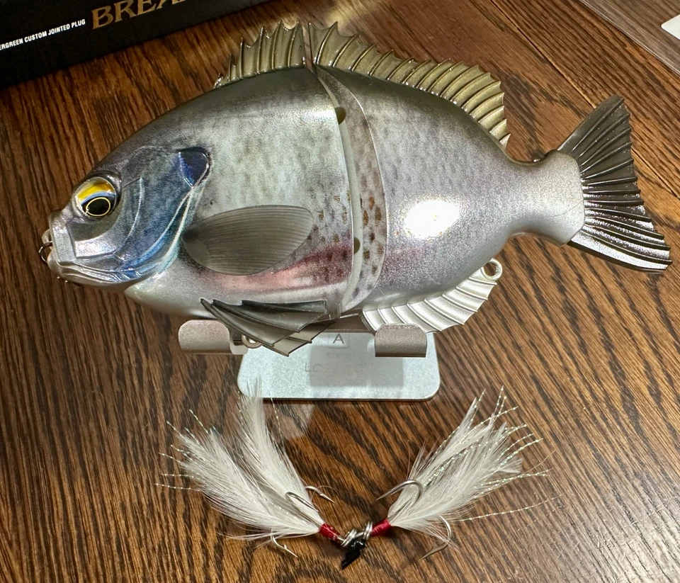 Evergreen Breamslide Combat Series Swimbait 15cm 3oz Flashing Bream #635 NEW