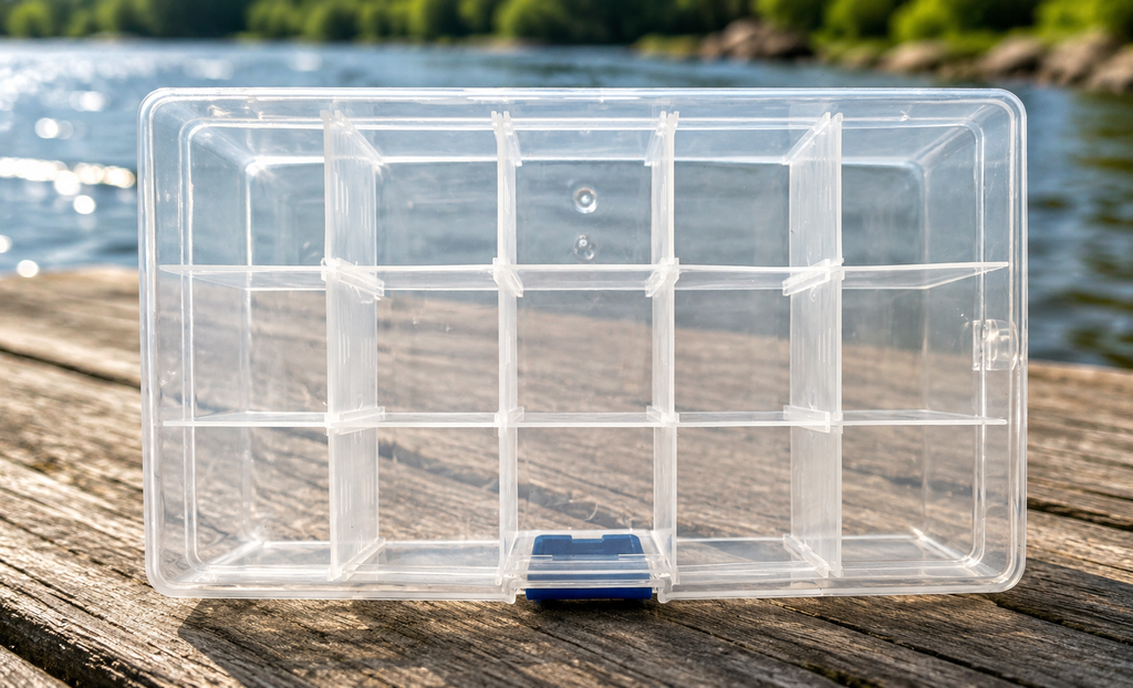 2-PACK 15-COMPARTMENT ADJUSTABLE TACKLE & ORGANIZER BOX