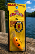 Strike King Mr Crappie Mini 3 Crankbait Orange Push Up SHCCM3-637 Crappie Lure