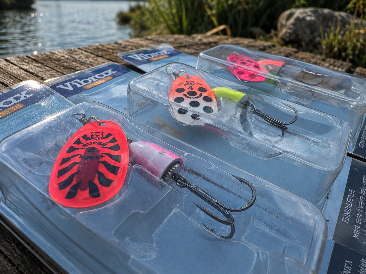 Blue Fox Vibrax #4 Mid Depth Inline Spinner 3/8 oz Choose 7 Colors