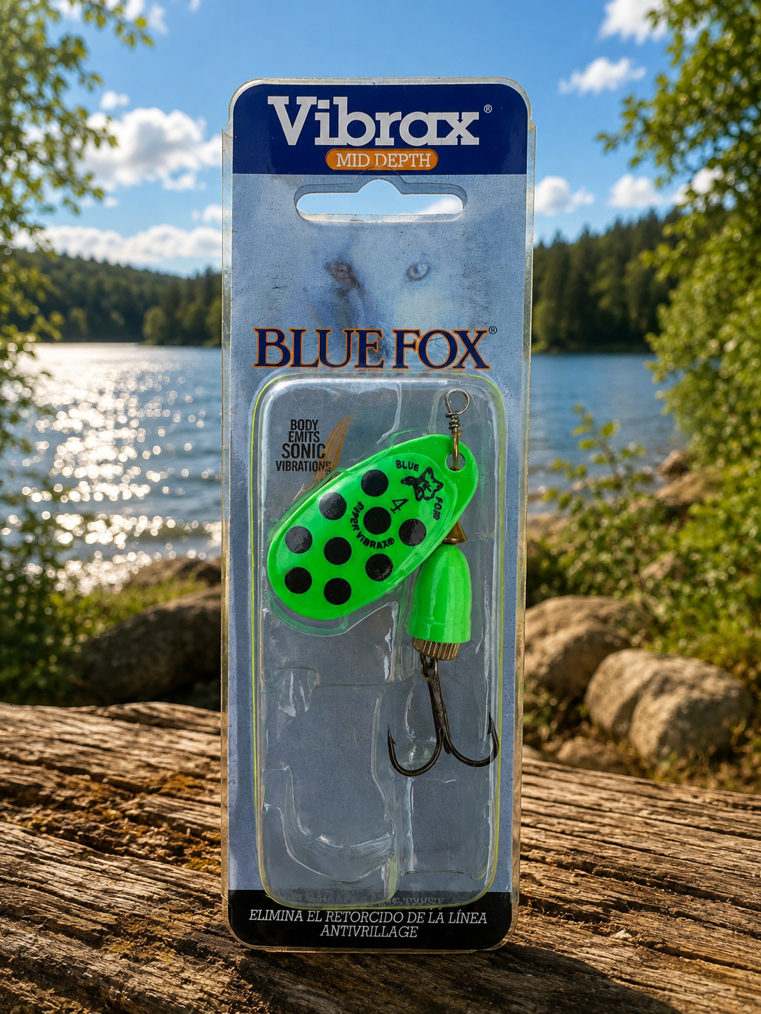Blue Fox Vibrax #4 Mid Depth Inline Spinner 3/8 oz Choose 7 Colors