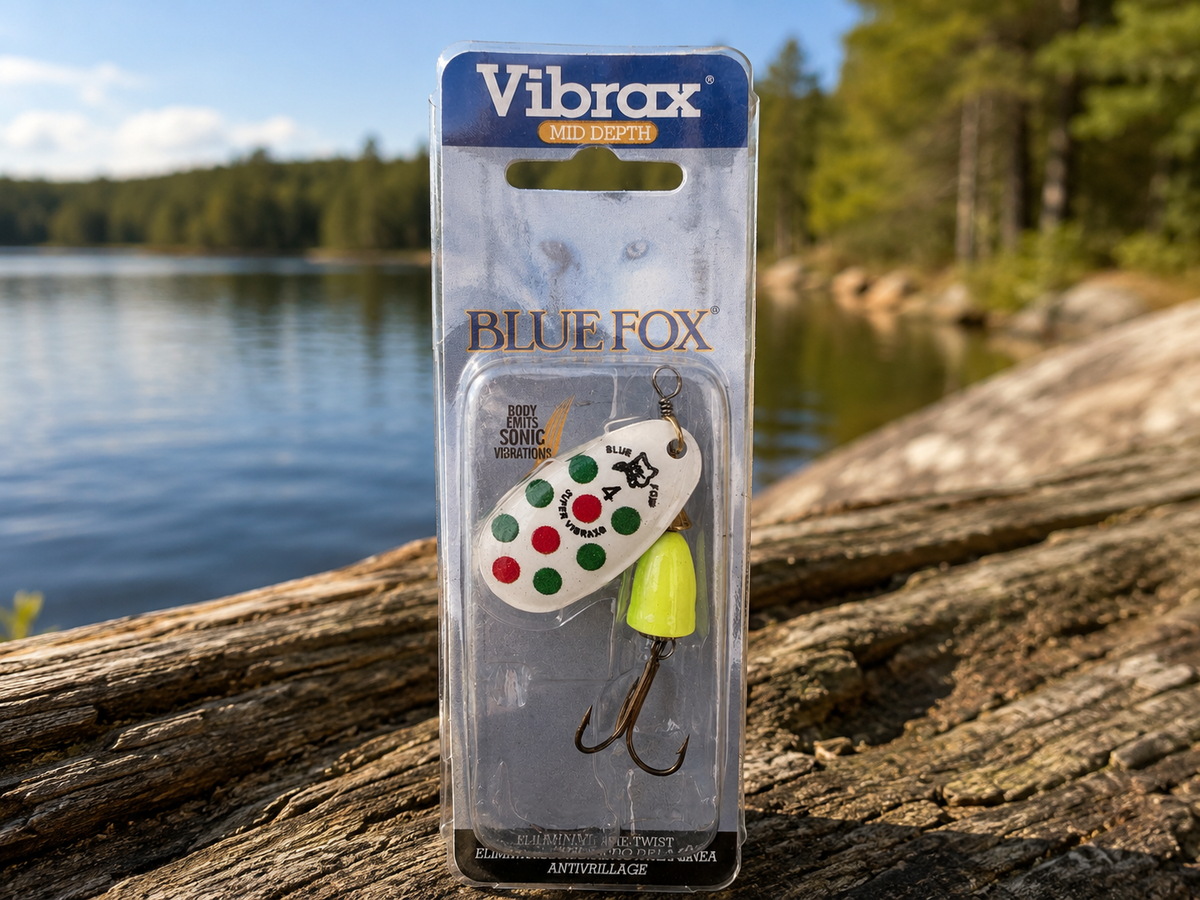 Blue Fox Vibrax #4 Mid Depth Inline Spinner 3/8 oz Choose 7 Colors