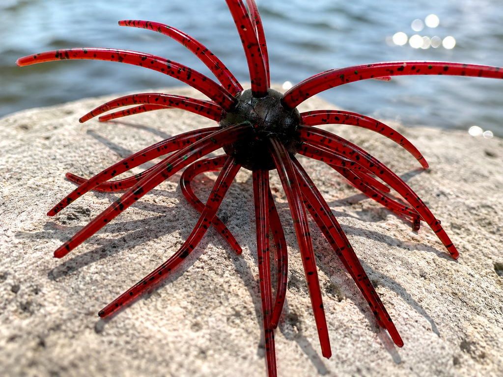 25mm Urchin Wine Floating TPE Soft Bait Coikie Style Sea Urchin