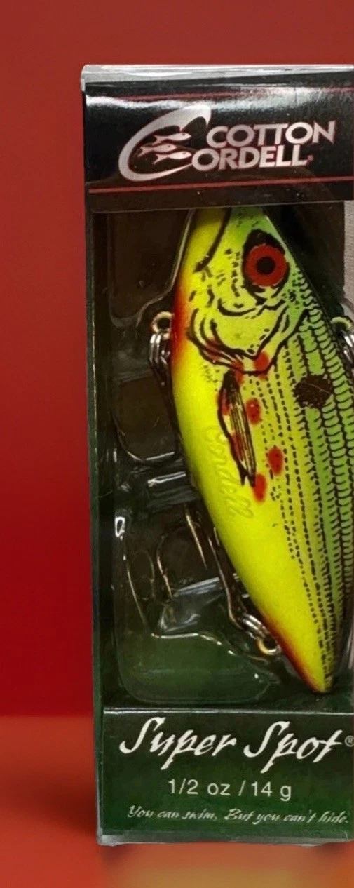 Cotton Cordell Super Spot 1/2oz Wounded Tiger Lipless Crankbait