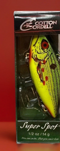 Cotton Cordell Super Spot 1/2oz Wounded Tiger Lipless Crankbait