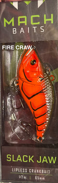 MACH BAITS SLACK JAW Lipless Crankbait 1/2 oz Spring Craw Bass Fishing Lure  - New