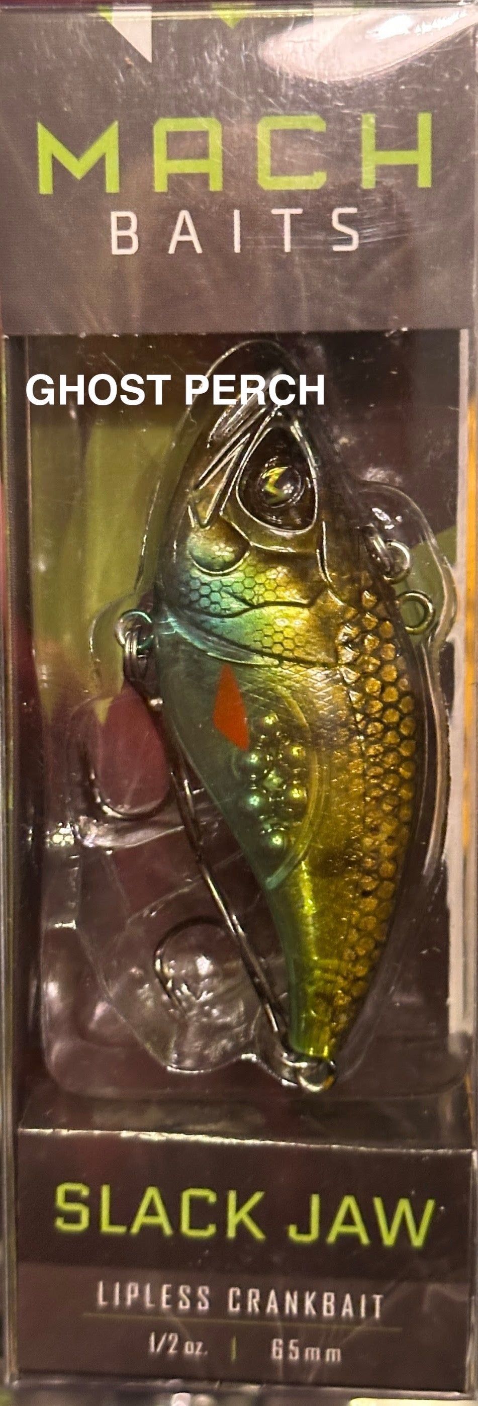 MACH BAITS SLACK JAW Lipless Crankbait 1/2 oz Spring Craw Bass Fishing Lure  - New