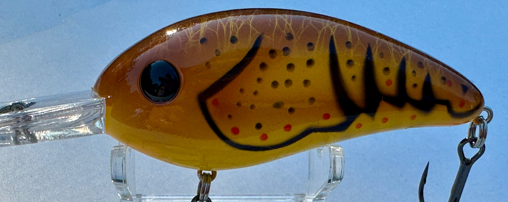 Bomber Fat Free Shad BMBD7F Muddy Craw Crankbait 3" 1oz Bass Fishing Lure