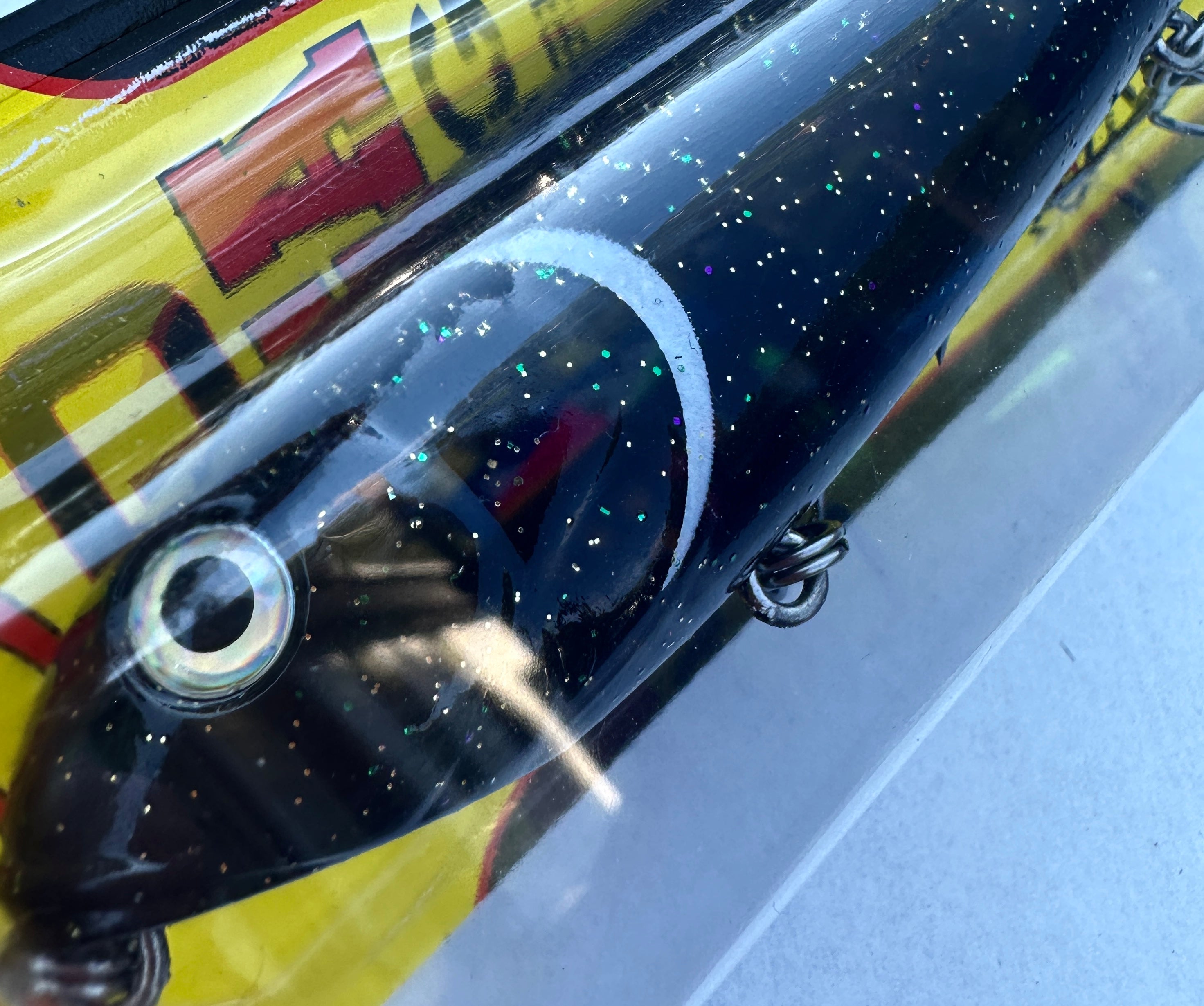 Strike King KVD Mega Dawg XL Topwater Walking Bait Black Lab Fishing Lure
