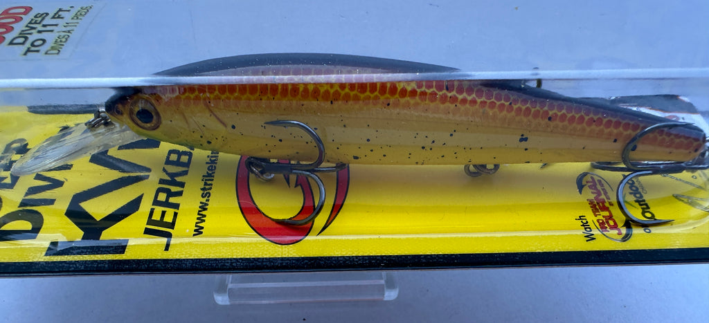 Strike King KVD J300D Deep Diving Suspending Jerkbait Bully 11ft Bass Lure