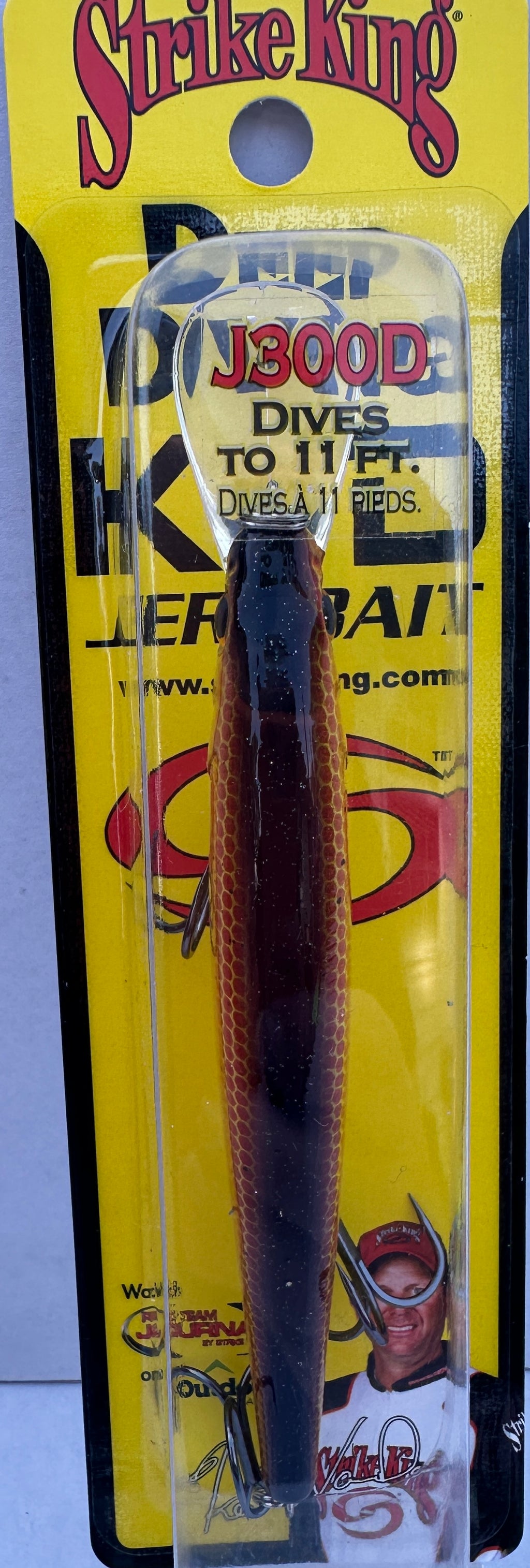 Strike King KVD J300D Deep Diving Suspending Jerkbait Bully 11ft Bass Lure