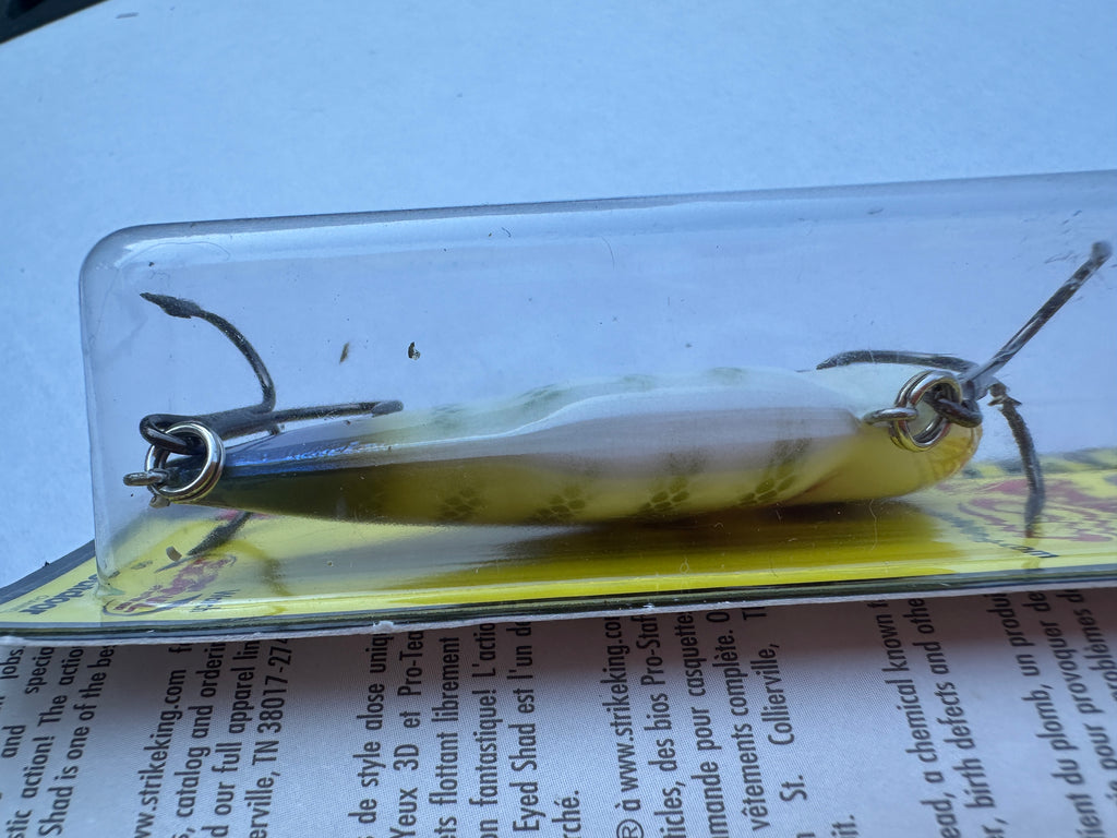 Strike King Red Eyed Shad 3/4 oz Lipless Crankbait Sexy Sunfish Bass Lure NEW