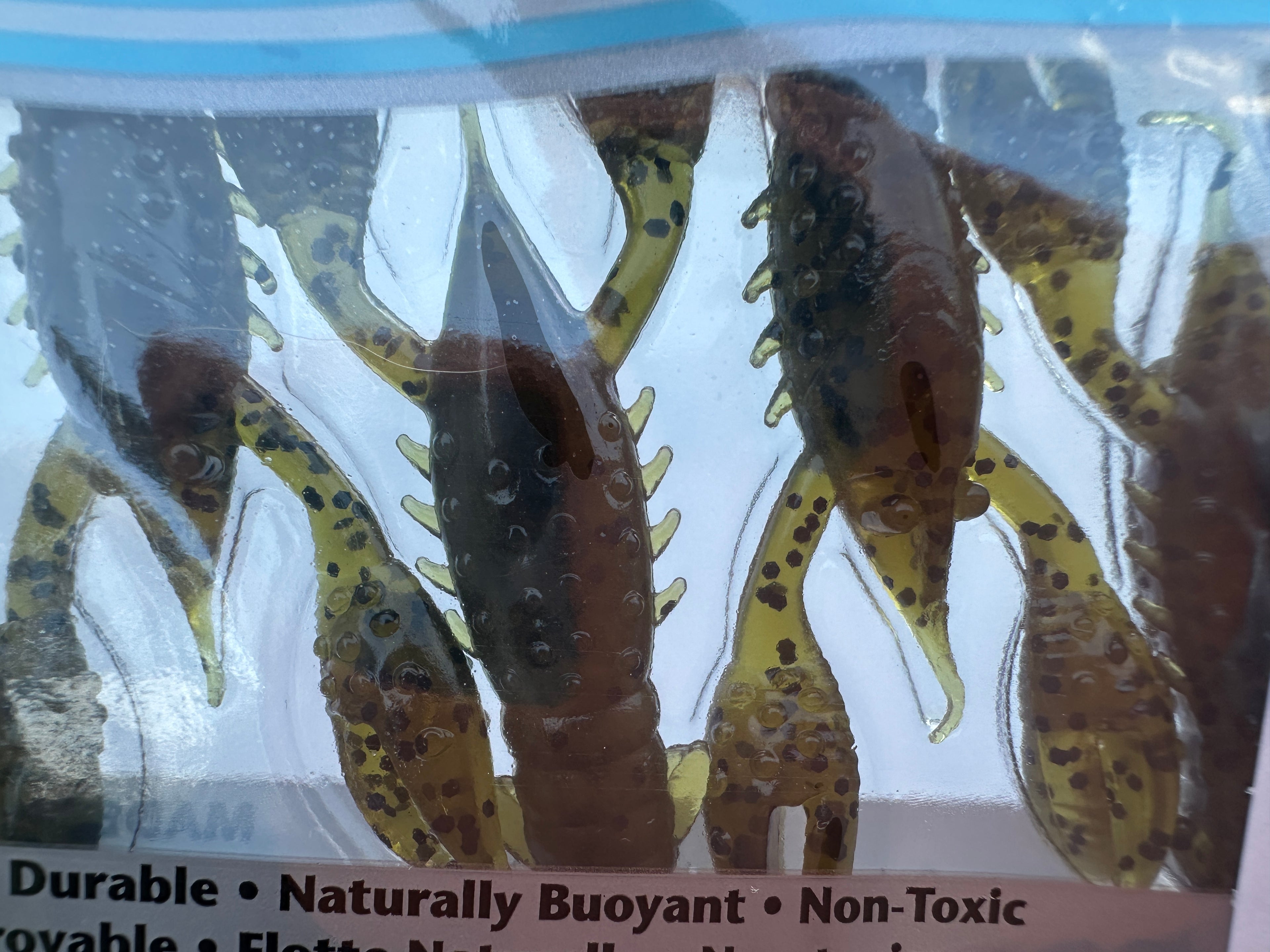Z-Man TRD CrawZ 2.5" Green Pumpkin 6pk ElaZtech Ned Rig Bass Fishing Bait