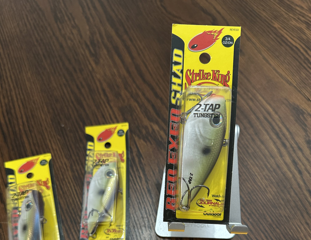 Strike King Red Eye Shad 2-Tap Tungsten 3/4 oz Lipless Crankbait TN Shad NEW