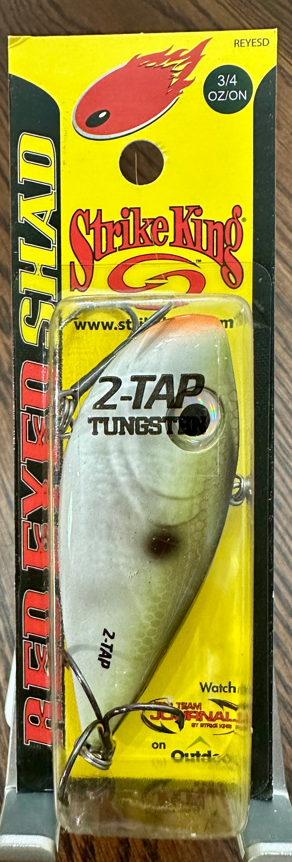 Strike King Red Eye Shad 2-Tap Tungsten 3/4 oz Lipless Crankbait TN Shad NEW