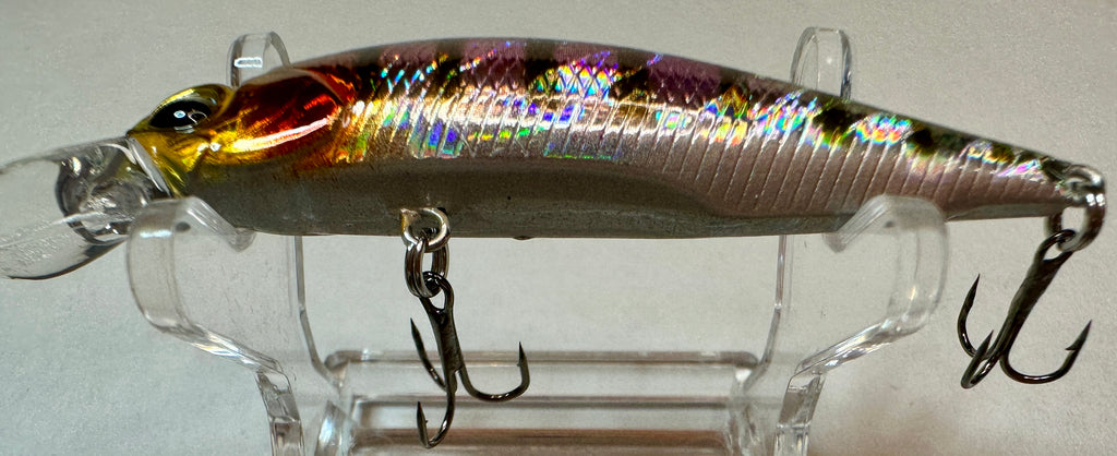 5pc Minnow Crankbait Fishing Lure Kit 3" Jerkbait Bass Trout Walleye Pike Set