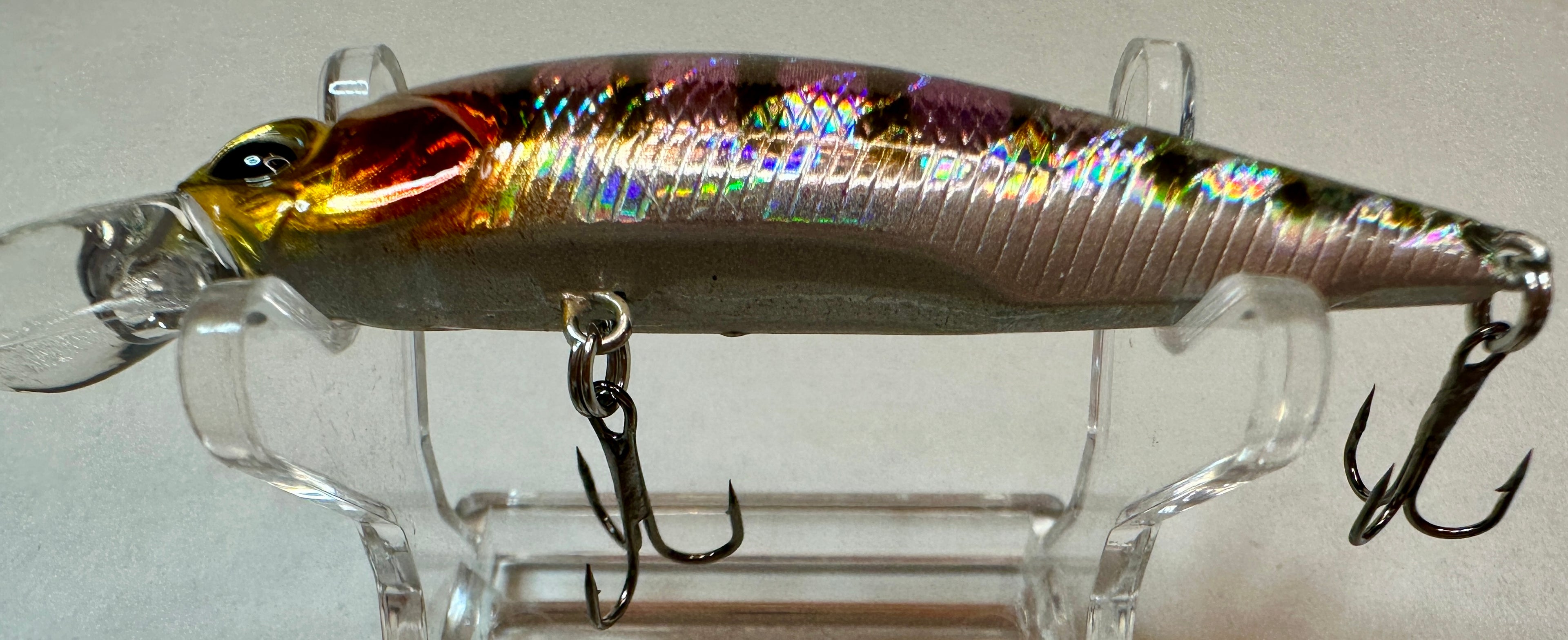 5pc Minnow Crankbait Fishing Lure Kit 3" Jerkbait Bass Trout Walleye Pike Set