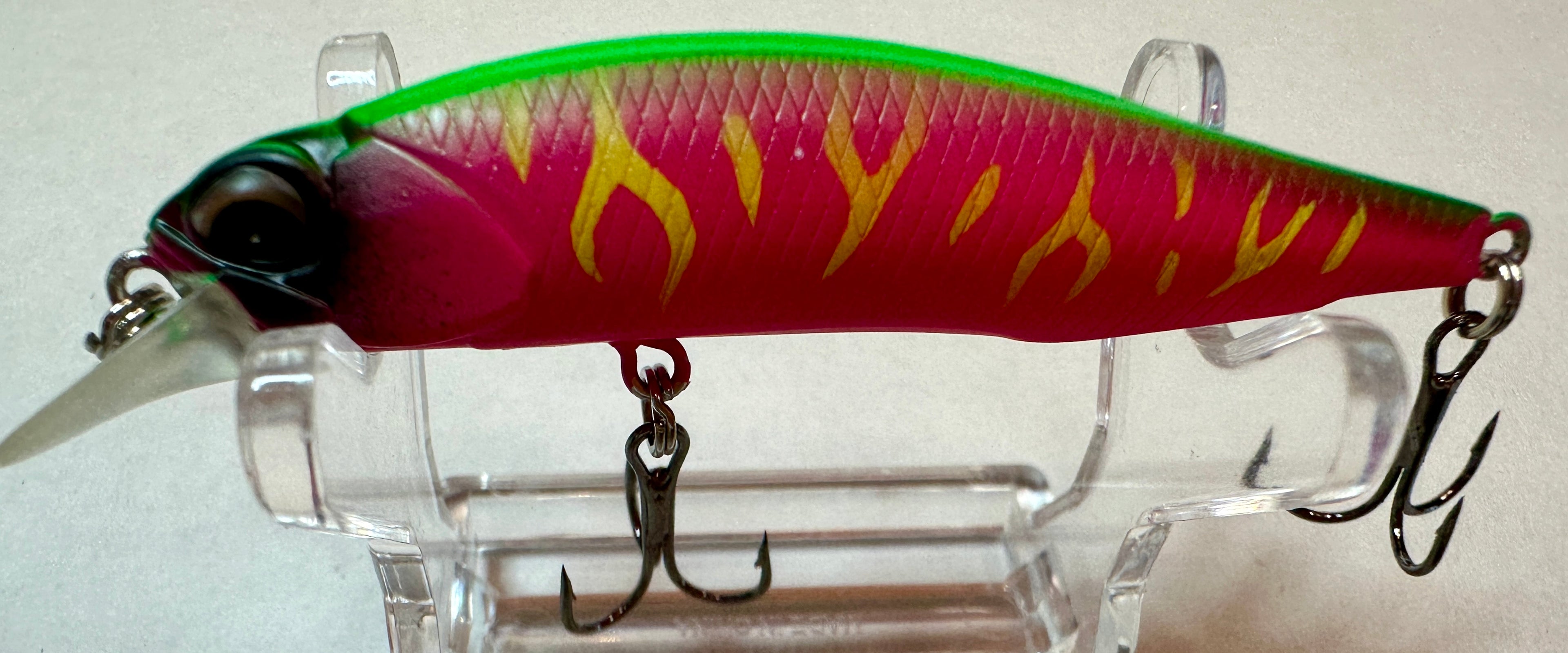 5pc Minnow Crankbait Fishing Lure Kit 3" Jerkbait Bass Trout Walleye Pike Set