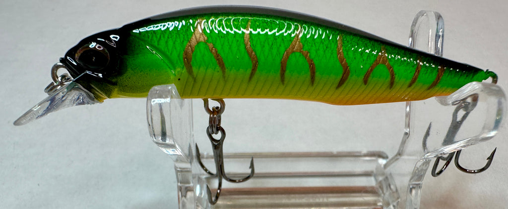 5pc Minnow Crankbait Fishing Lure Kit 3" Jerkbait Bass Trout Walleye Pike Set