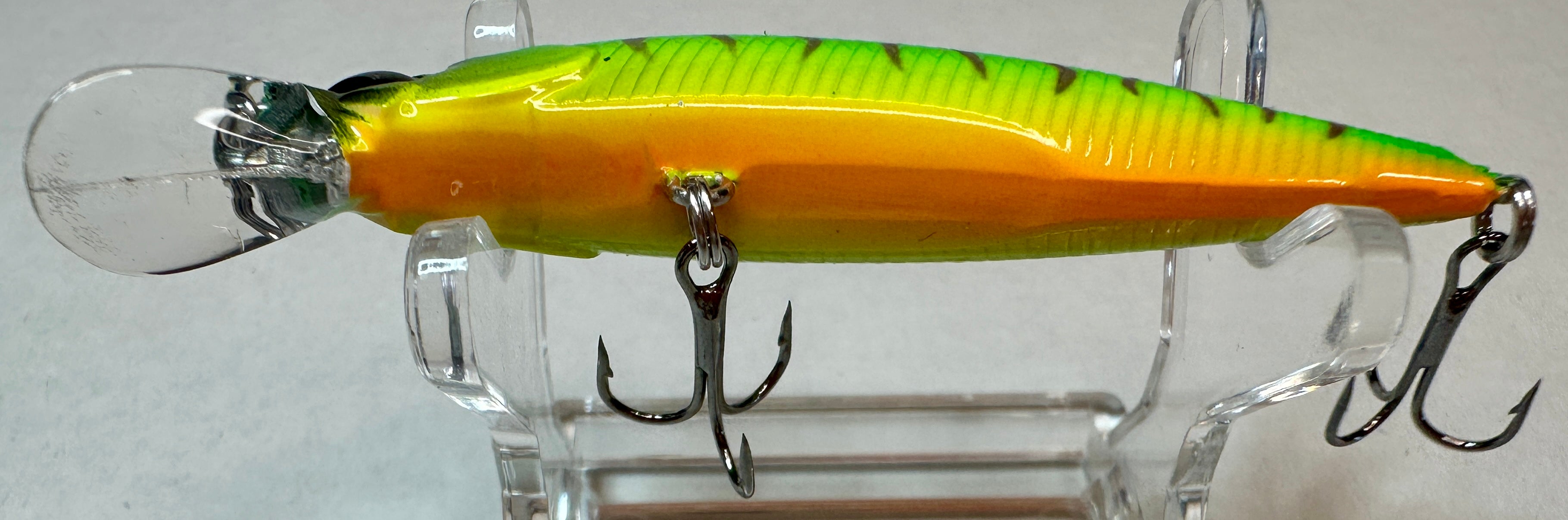 5pc Minnow Crankbait Fishing Lure Kit 3" Jerkbait Bass Trout Walleye Pike Set