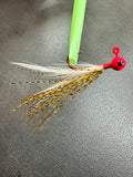 Hand Tied Flashabout Streamer Jigs 3 Pack Ultralight Fishing Jigs Trout Crappie