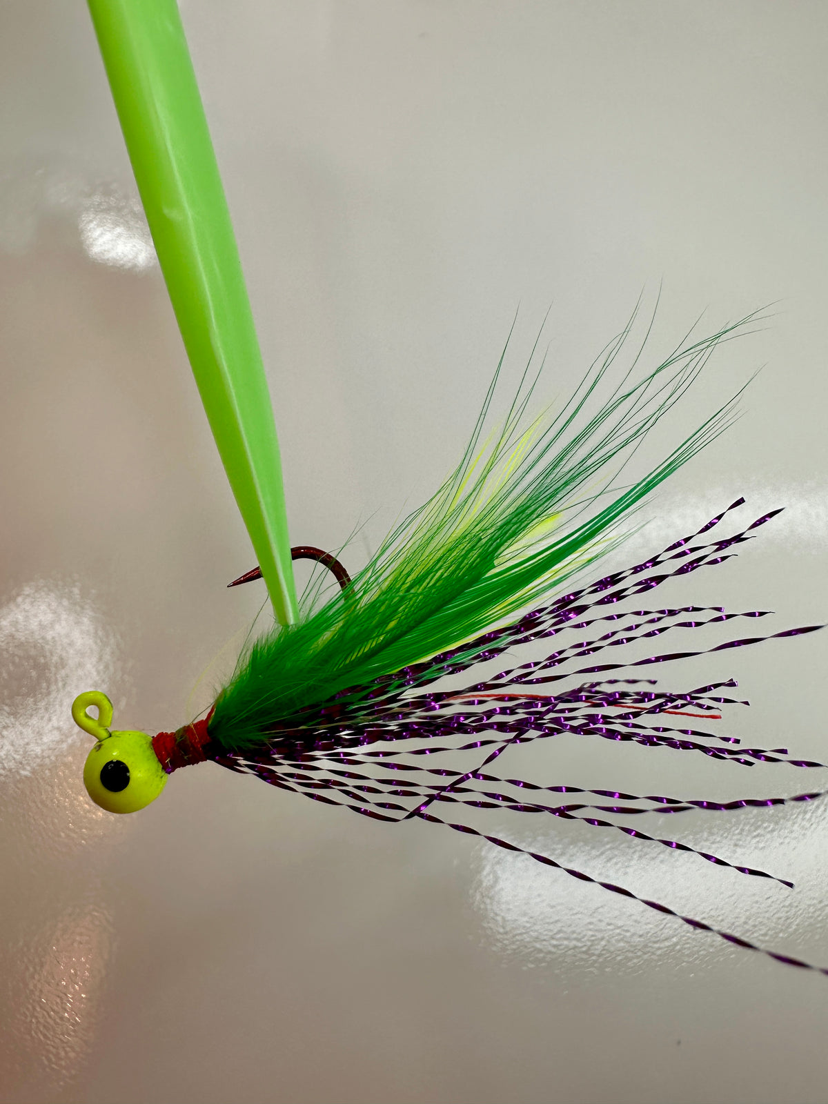 Hand Tied Flashabout Streamer Jigs 3 Pack Ultralight Fishing Jigs Trout Crappie