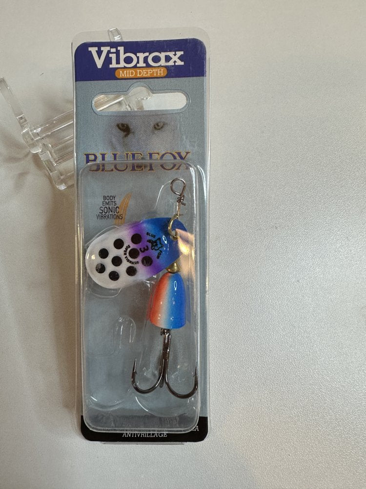 #09 Blue Purple White Fade with Black Dots, package front