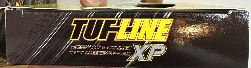 TUF-LINE XP Braided Fishing Line 10 lb Test 150 Yards Green — box spine