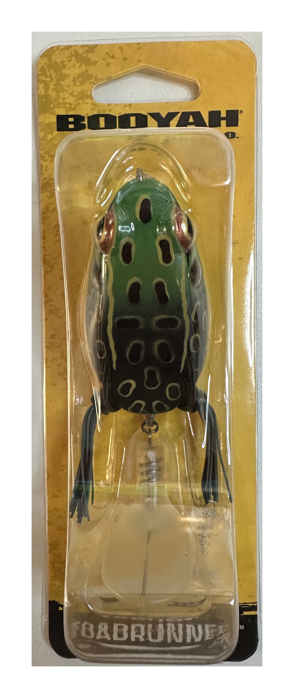 BOOYAH Toadrunner Bullfrog in package, front