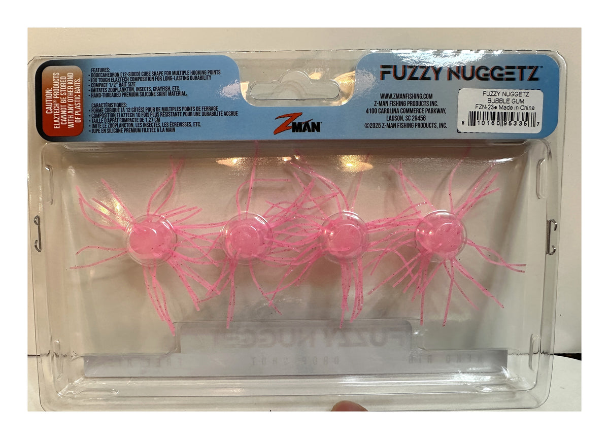 Z-Man Fuzzy Nuggetz 0.5" Cube Bait 4-Pack | ElaZtech | The Outdoor Shack
