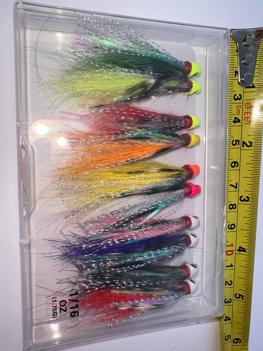 Outdoor Shack™ Premium Crappie Jig Kit 10pc Hand-Tied 1/16 oz Assorted - Panfish