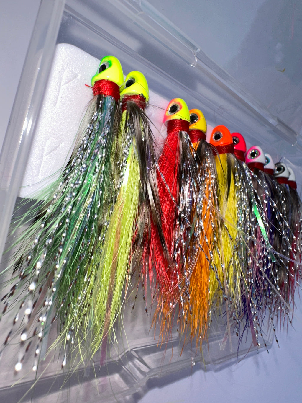 Outdoor Shack™ Premium Crappie Jig Kit 10pc Hand-Tied 1/16 oz Assorted - Panfish