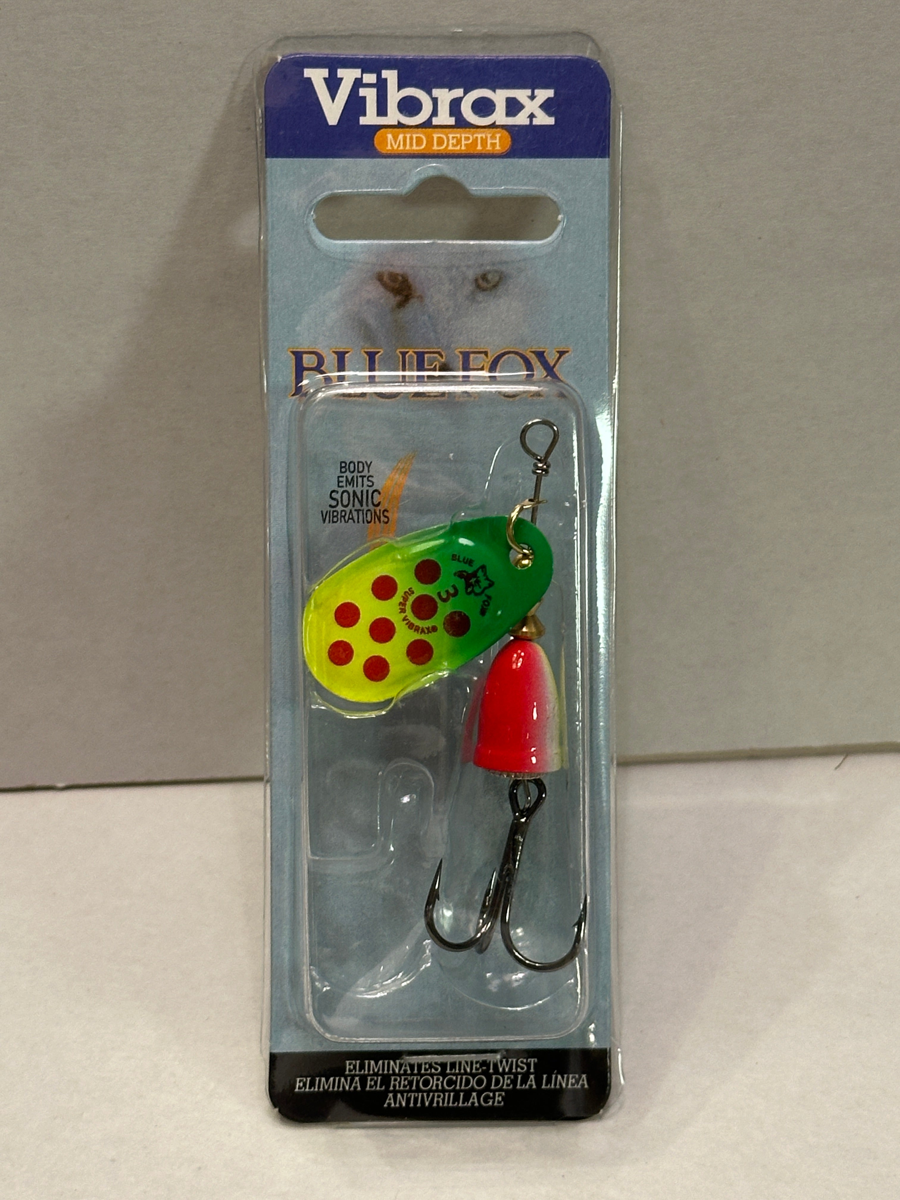 Blue Fox Vibrax Size #3 Inline Spinner Fishing Lure  - Various Colors