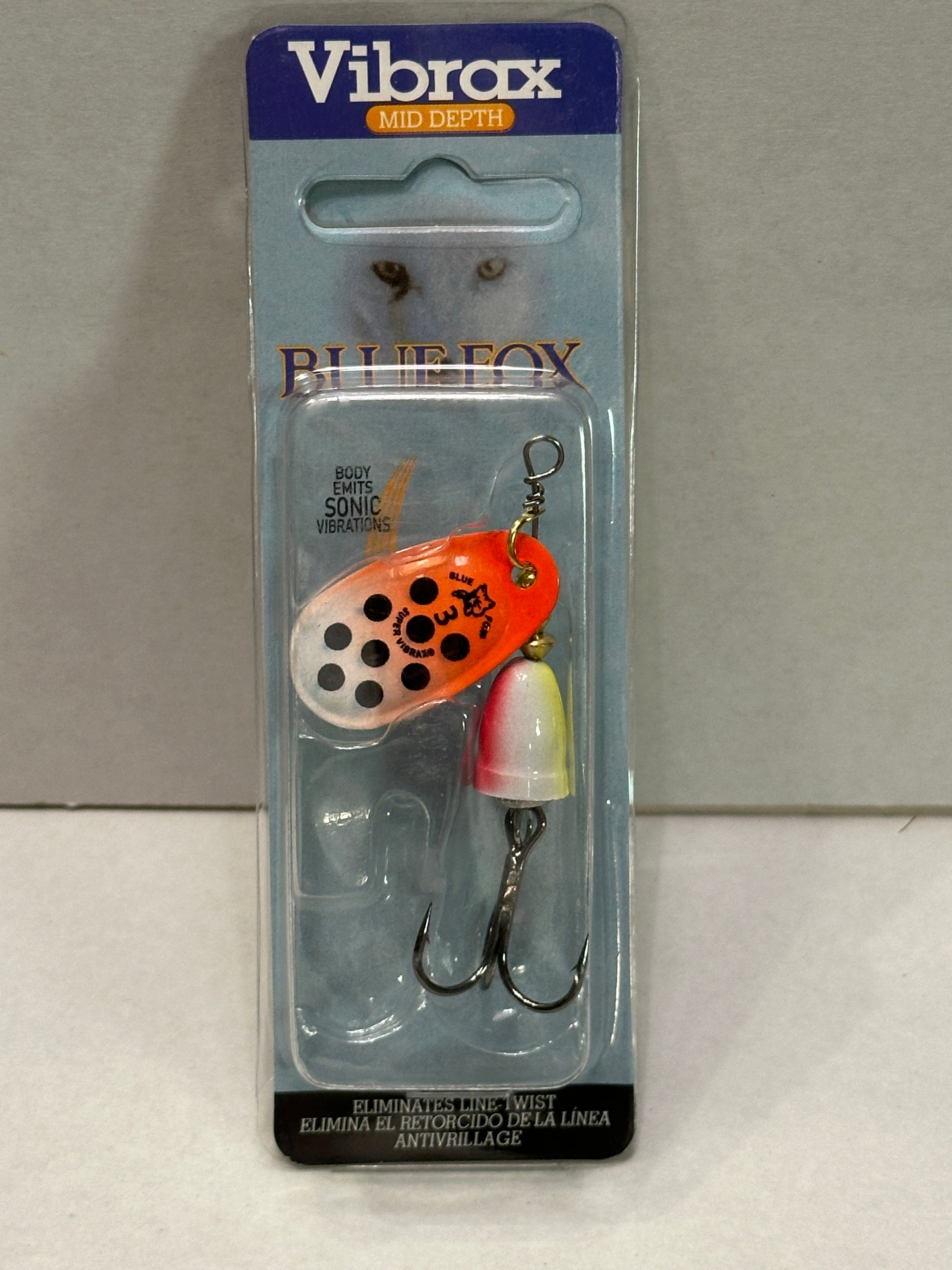 Blue Fox Vibrax Size #3 Inline Spinner Fishing Lure  - Various Colors