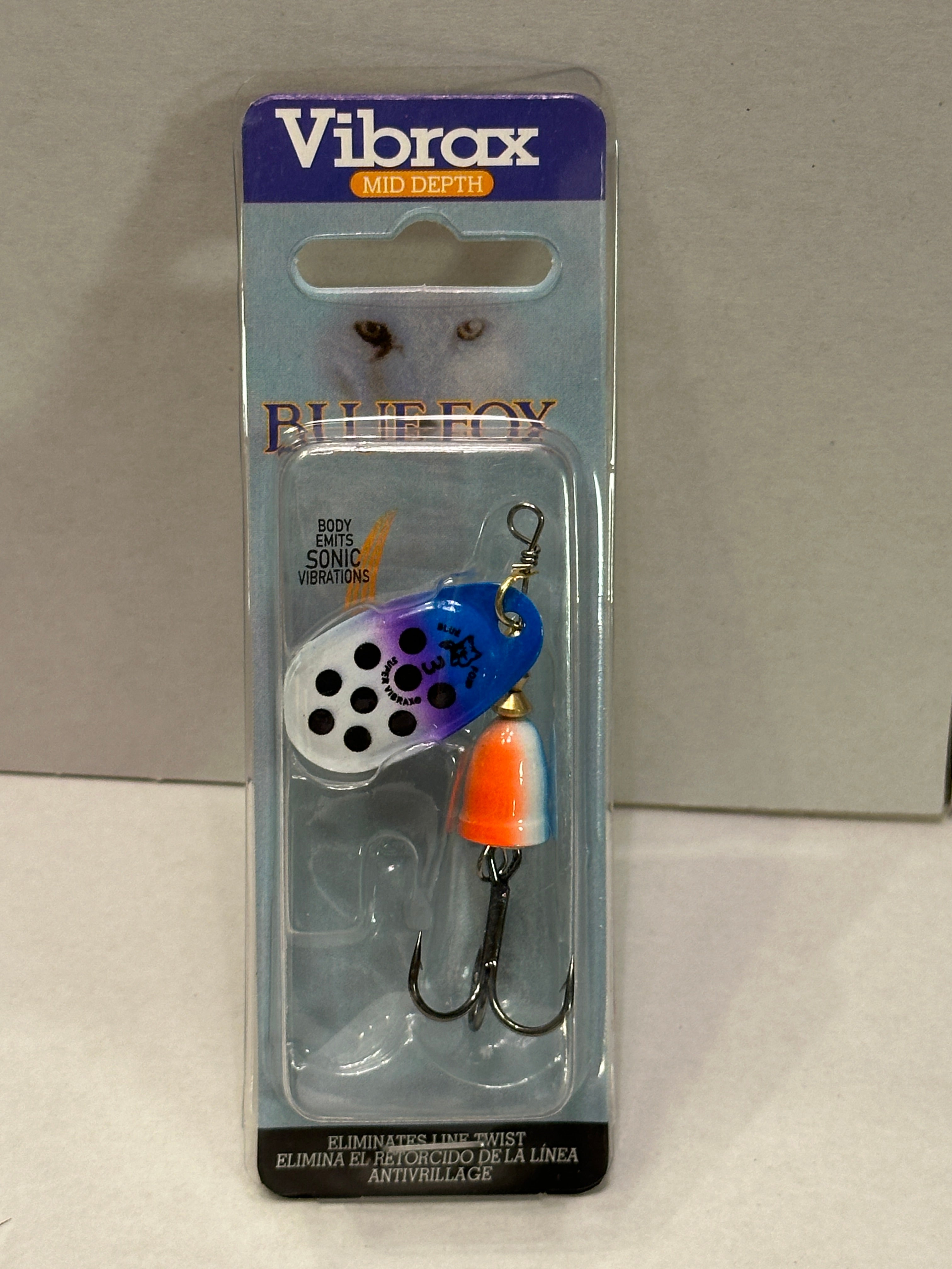 Blue Fox Vibrax Size #3 Inline Spinner Fishing Lure  - Various Colors