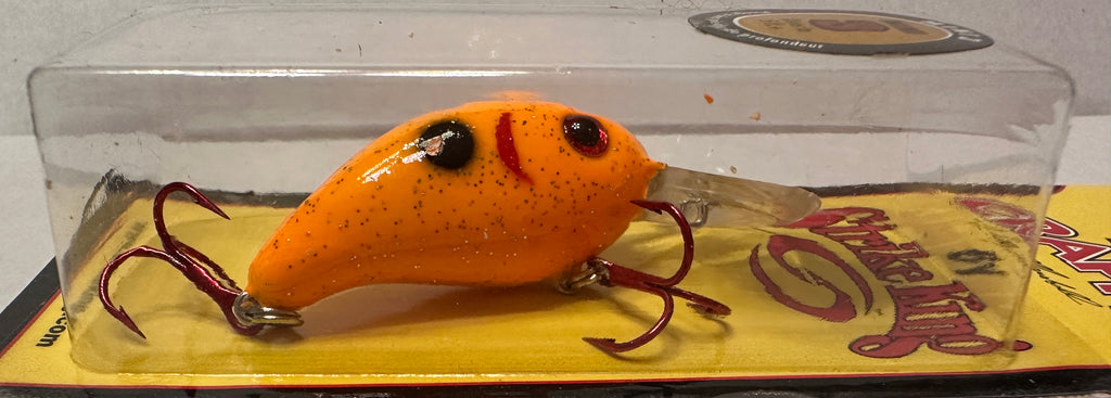 Strike King Mr Crappie Mini 3 Crankbait Orange Push Up SHCCM3-637 Crappie Lure