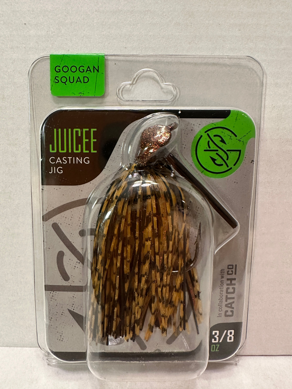 Googan Squad Juicee Casting Jig | Blue Craw & Cowboy Craw | 3/8 oz & 1/2 oz | 5/0 Mustad Hook