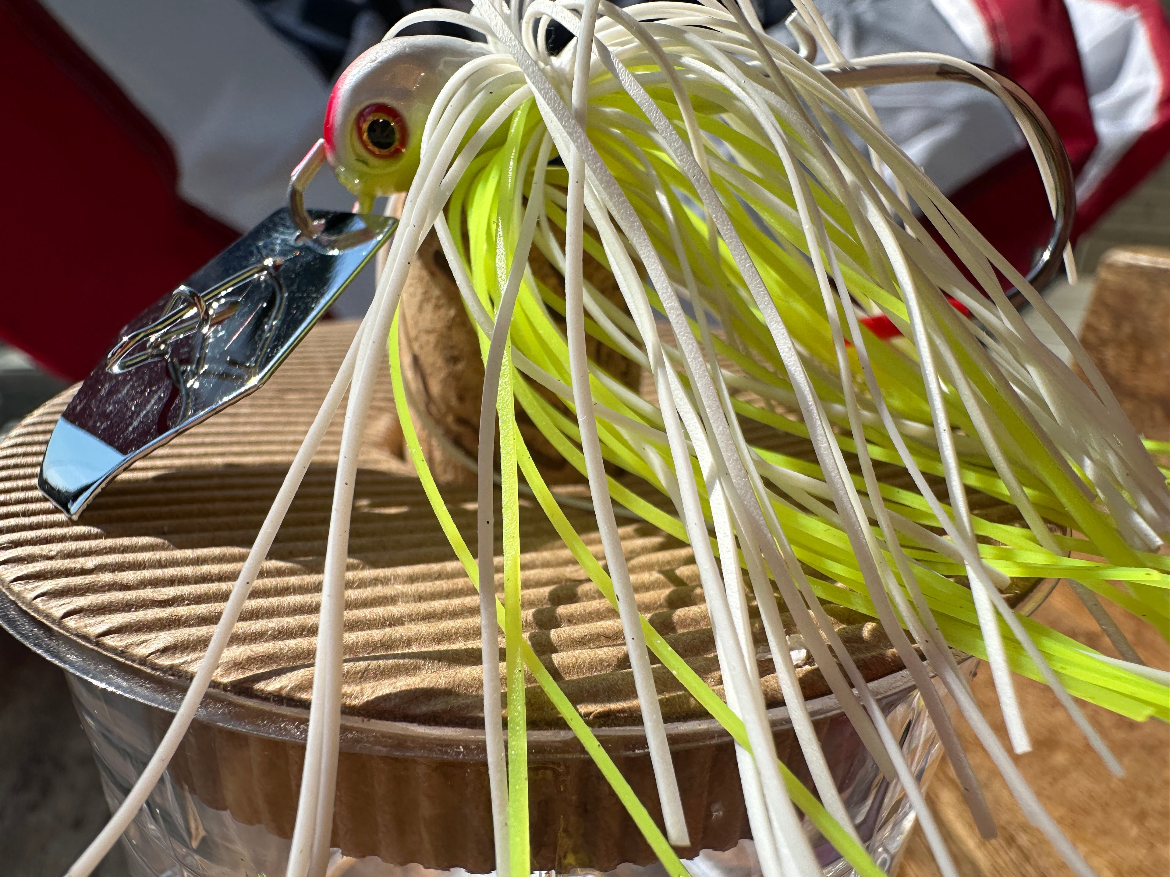 Vibrating Jig Screaming Thunderbird Bass Lure .65oz  Multiple Colors
