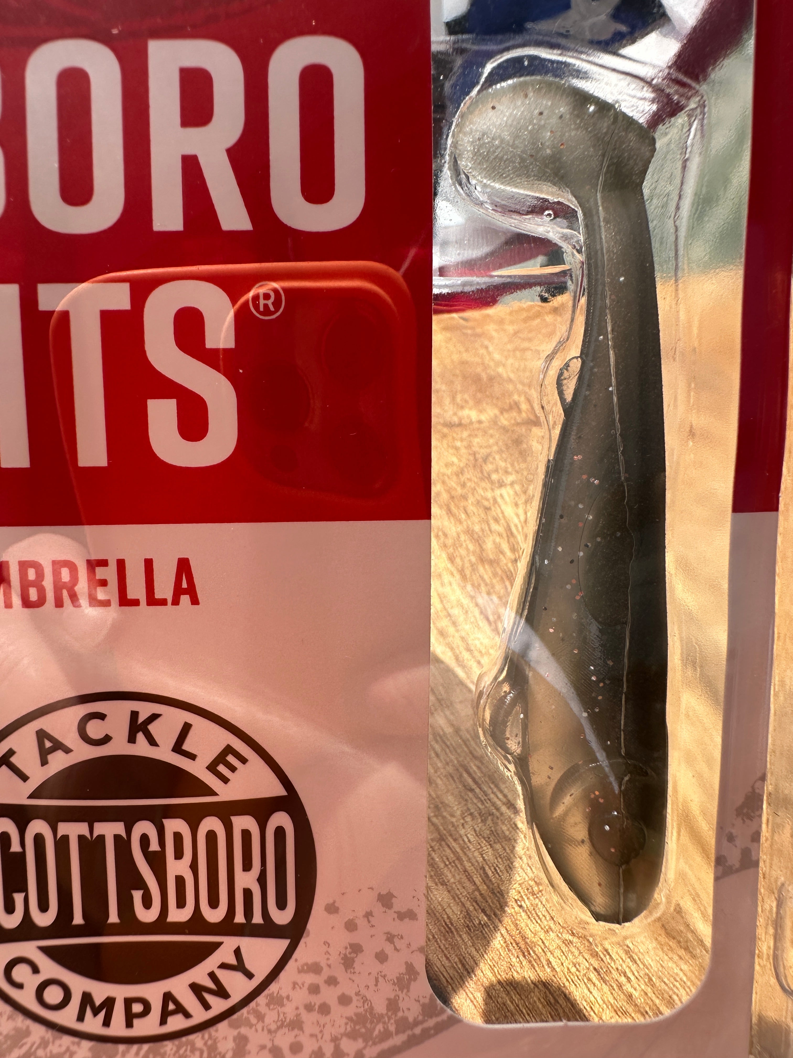 YUM Scottsboro Swimbaits 3.5" 6 Pack Paddle Tail Bass Lures - Choose Color