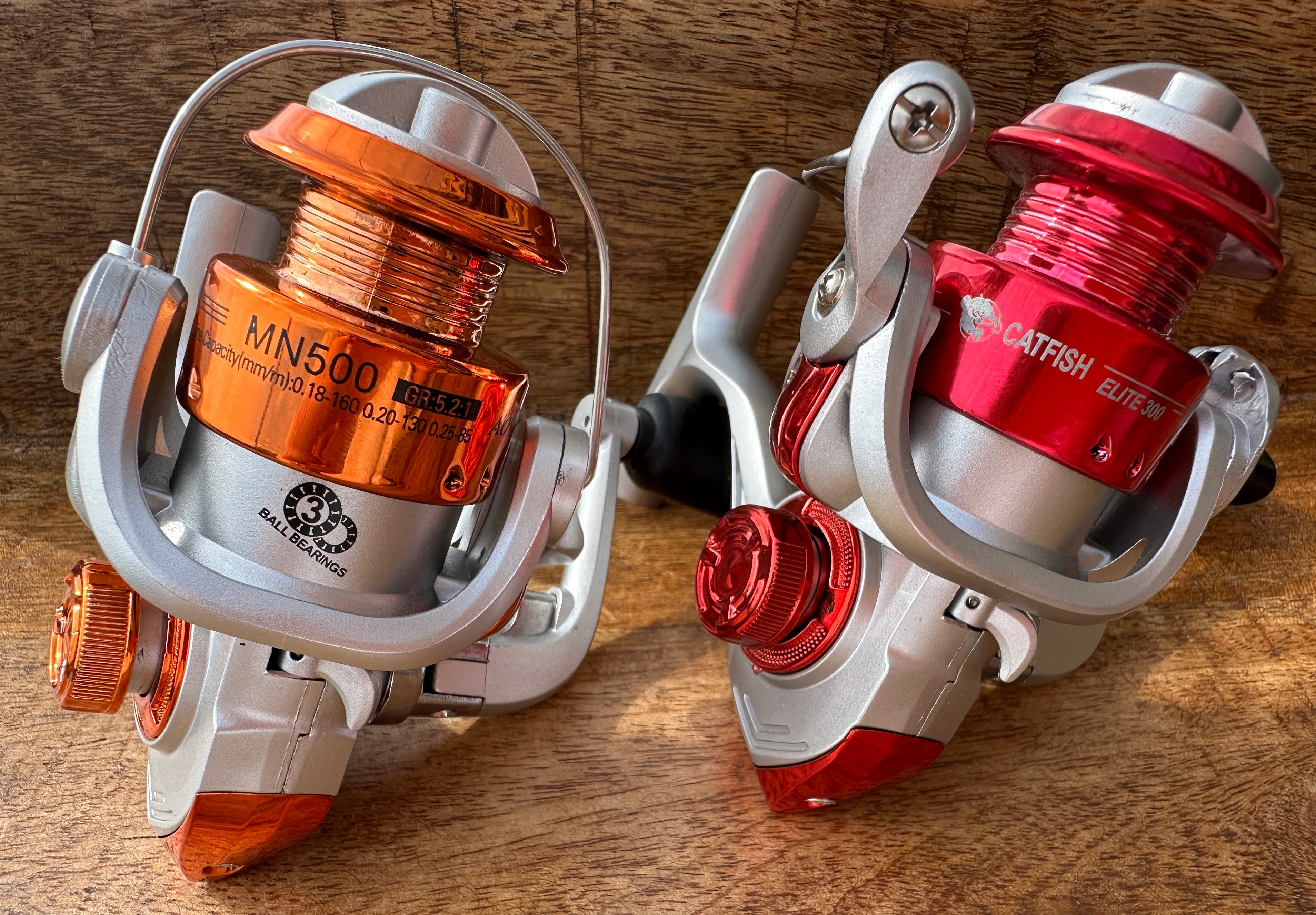 AoQiusite MN500 Spinning Reel 5.2:1 Gear Ratio Ultralight Right/Left Hand - New
