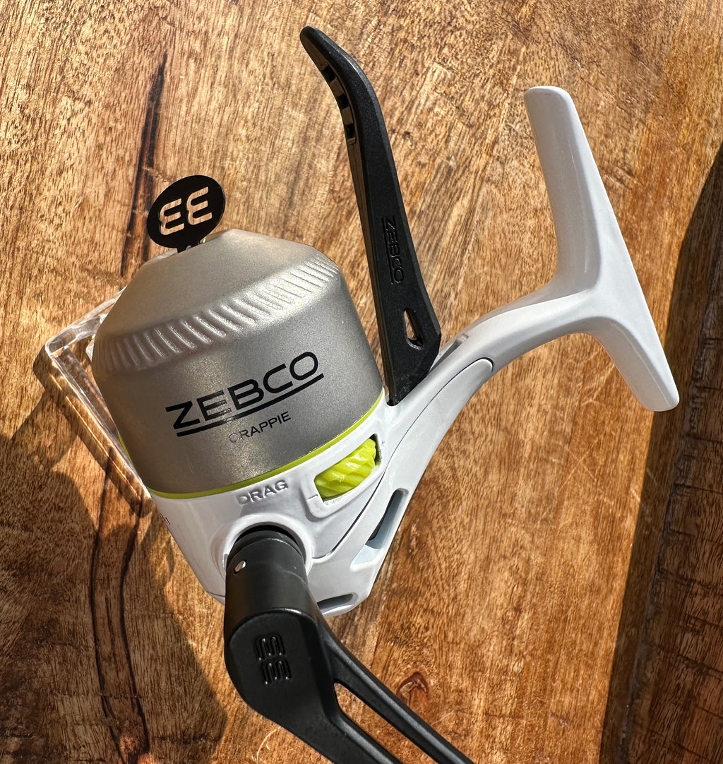 Zebco Ultralight Undersling Design for Spinning Rods - Spincast Reel