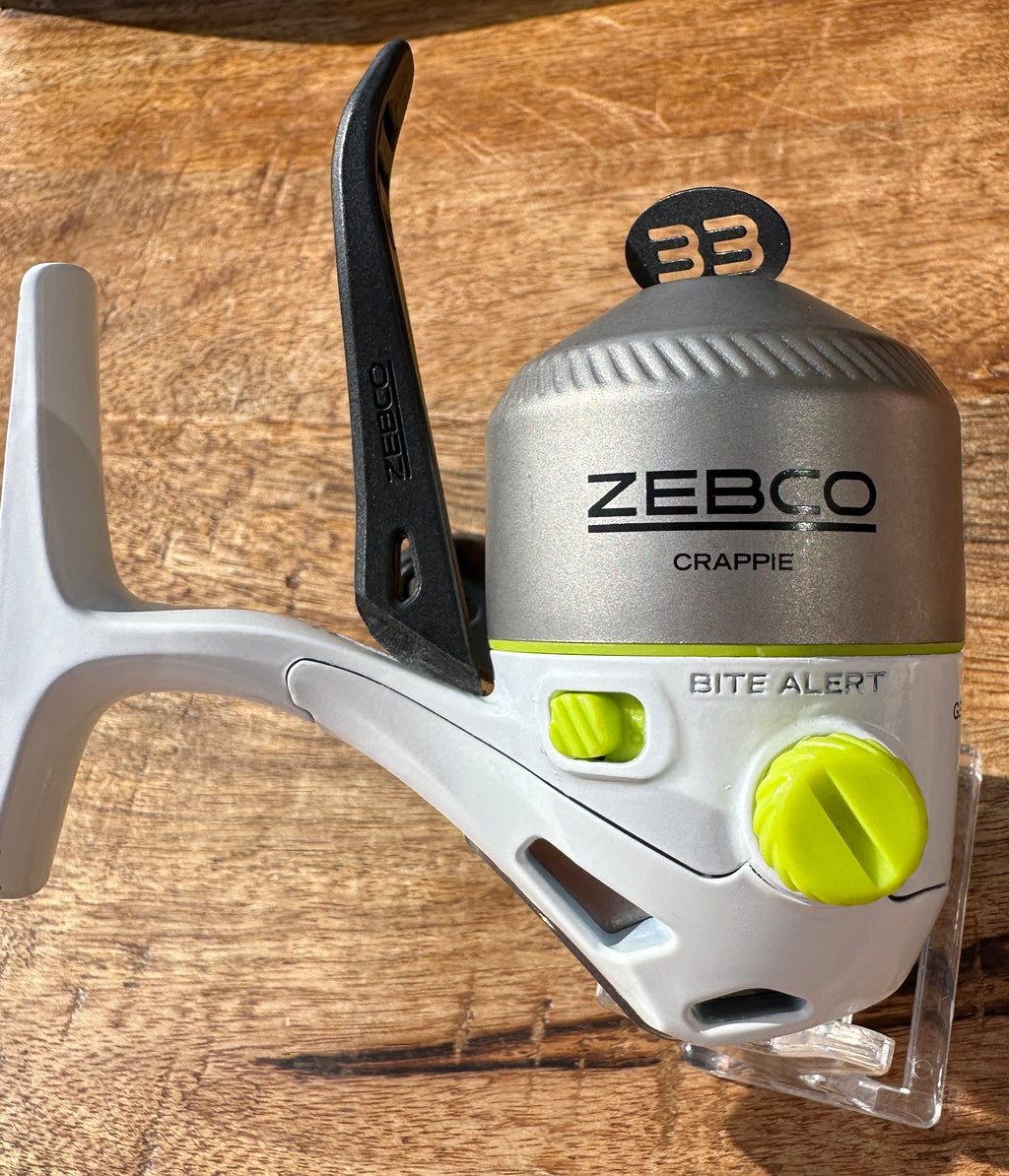 Zebco Ultralight Undersling Design for Spinning Rods - Spincast Reel