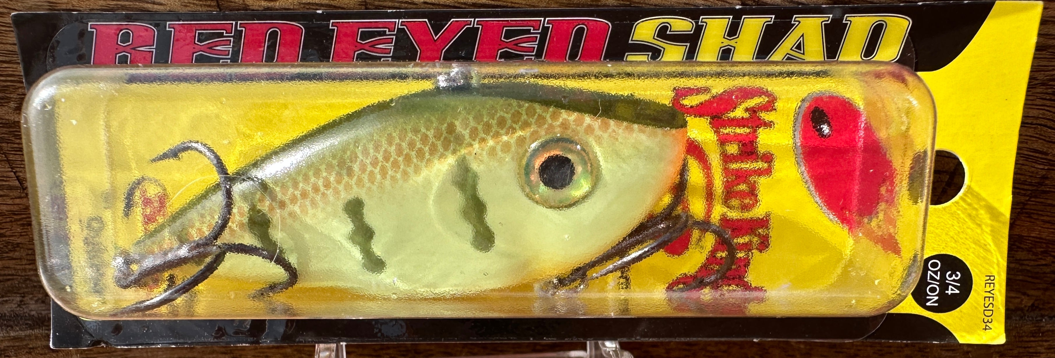 Strike King Red Eyed Shad 3/4 oz Lipless Crankbait Chartreuse Perch