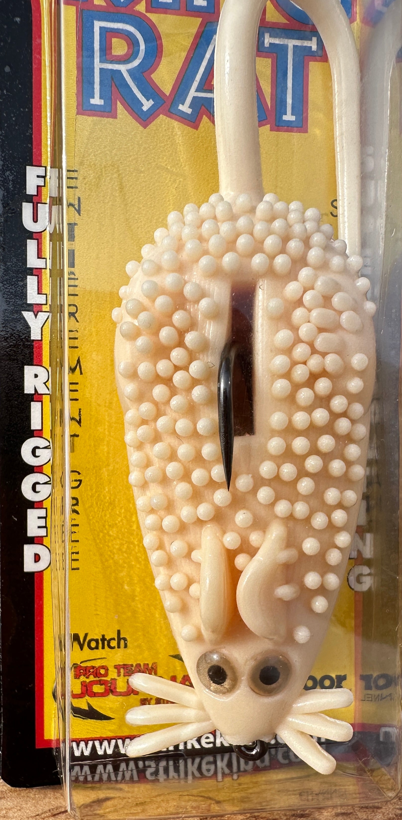Strike King King Rat 4" Topwater Floating Rat Lure NEW White or Chartreuse
